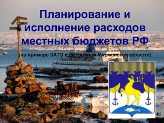 Планирование и исполнение расходов местных бюджетов РФ (на примере ЗАТО г. Островной Мурманской области)
