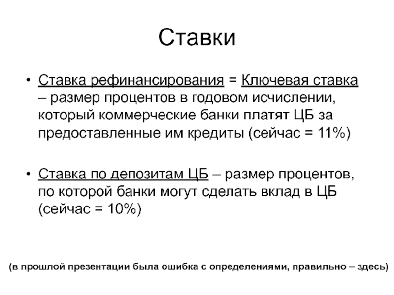 Размер процентов