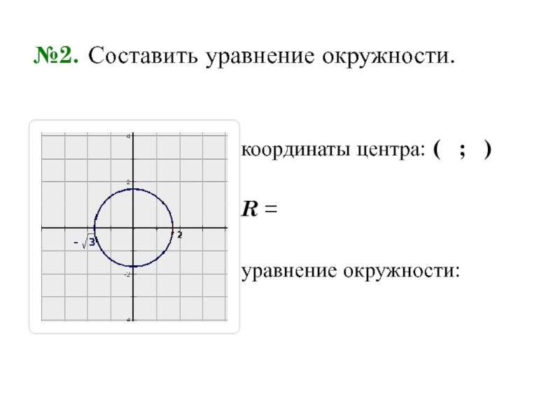 Координаты круга. Уравнение окружности и координаты центра. Уравнение окружности на координатн. Координаты центра окружности. Уравнение окружности на координатной плоскости.