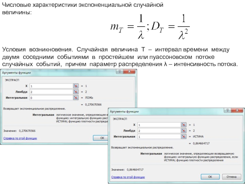 Закон распределения интенсивности