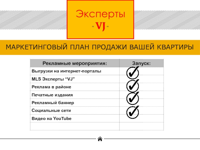 План продажи квартиры для риэлтора