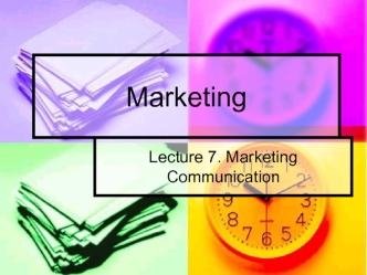 Marketing communication