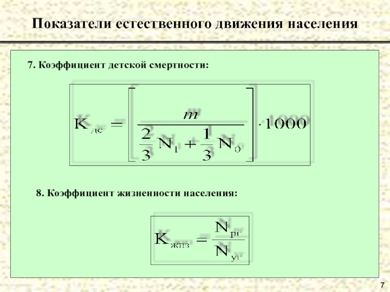 Коэффициент естественного. Коэффициент естественного движения. Коэффициент механического движения населения. Коэффициент естественного движения населения. Коэффициент жизненности.