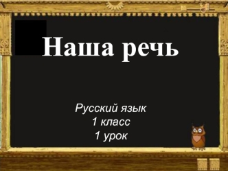 Наша речь