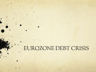 Eurozone debt crisis