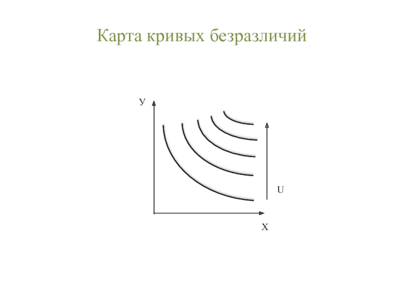 Карта кривых безразличий