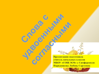 Интерактивная презентация по русскому языку 