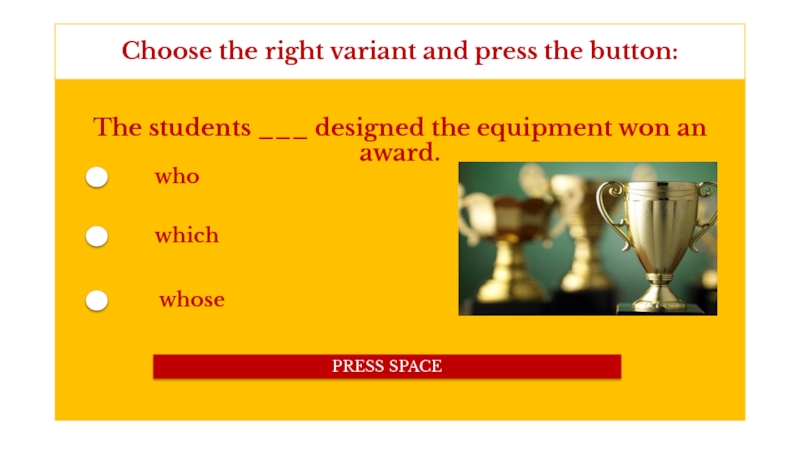 Choose the right variant people. Choose the right variant.