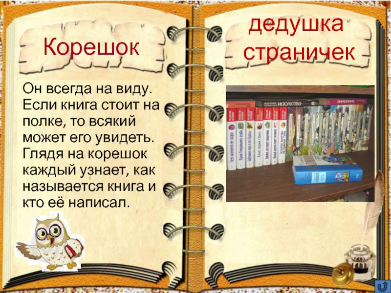 Структура книги 3 класс презентация