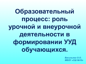 Презентация к выступлению