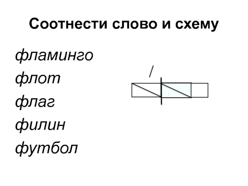 Фламинго звуковая схема