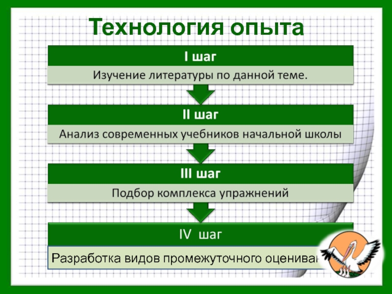 Технология опыта работы