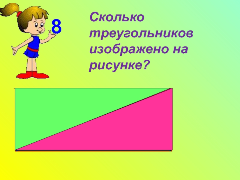 Сколько треугольников будет на рисунке 100