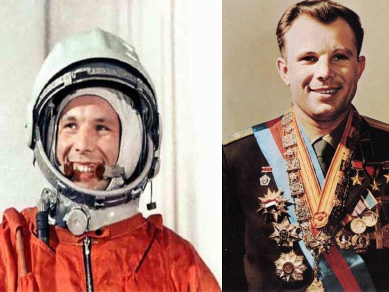 Сколько лет назад полетели в космос. 1961 Полет ю.а Гагарина в космос. Гагарин первый космонавт.