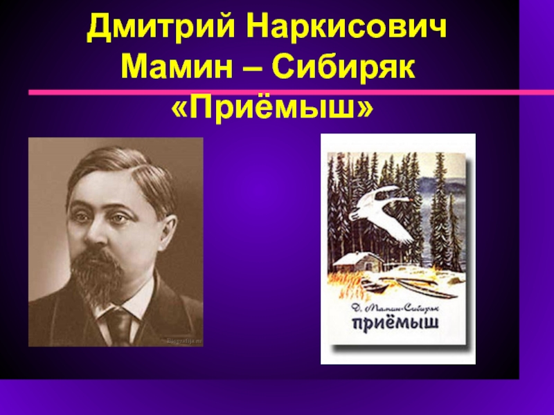 Д н мамин сибиряк приемыш. Дмитрий Наркисович мамин-Сибиряк приёмыш.