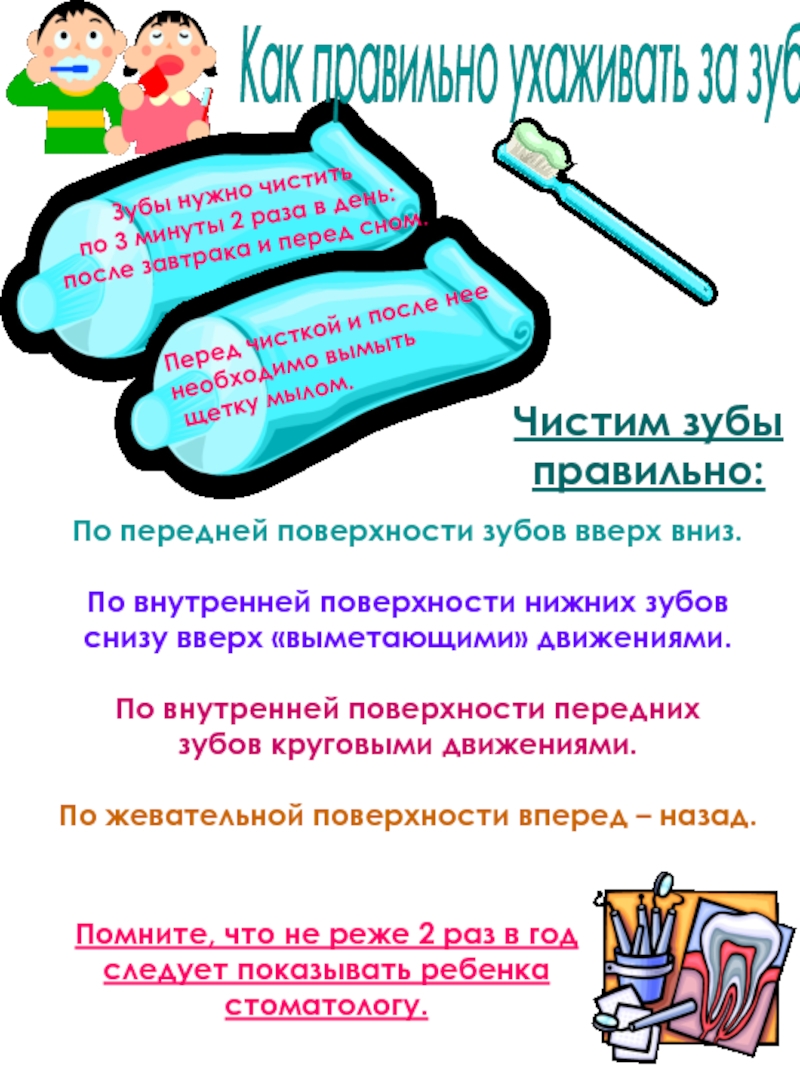 Зубы нужно чистить до еды или после. Как правильно ухаживать за зубами. Когда нужно чистить зубы до завтрака или после завтрака. Чистить зубы нужно 3 минуты. Санбилютень «правила ухода за зубами.