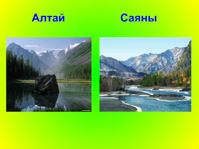 Алтай саяны