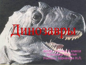 dinozavry