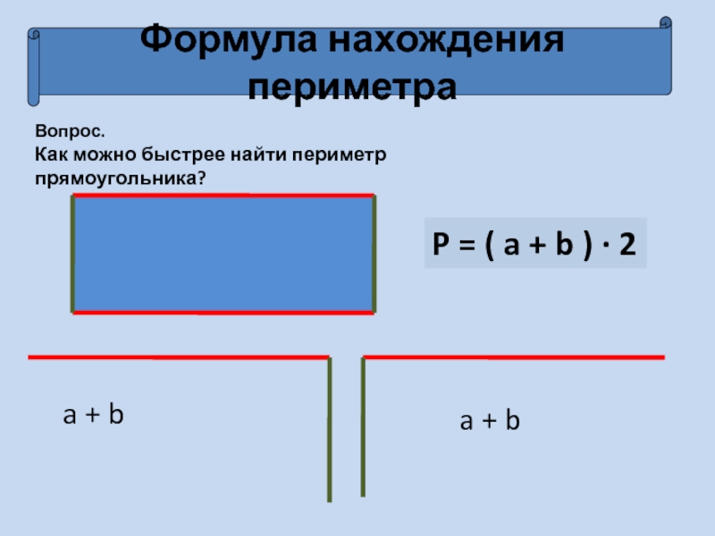 Выясни какая ошибка допущена в программе нахождения периметра прямоугольника b input