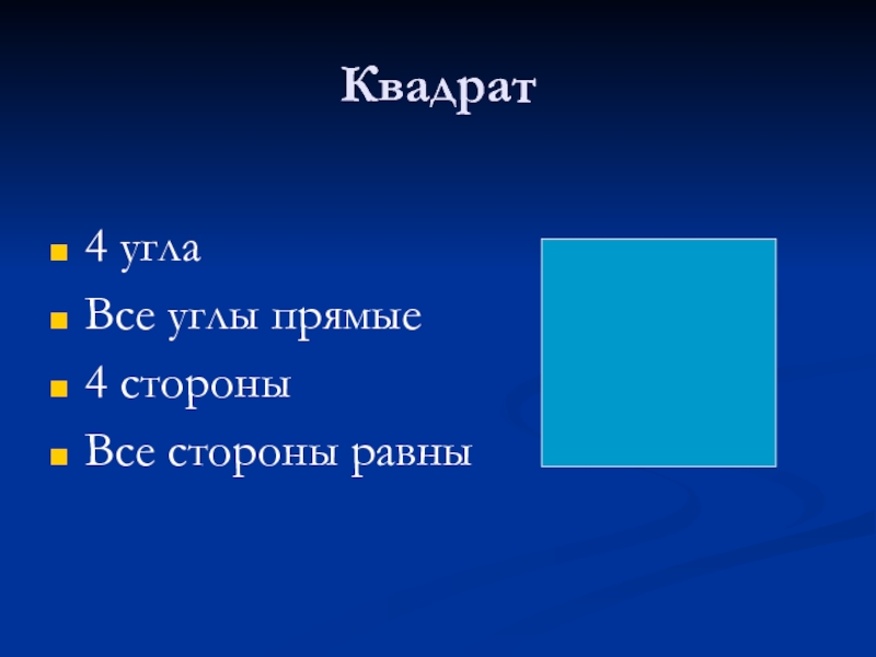 Прямоугольник и квадрат 4 класс. Все прямые углы. Прямые углы в квадрате. Квадратик план. Квадрат четыре угла.